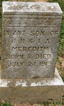 Infant Meredith 