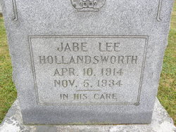  Jabe Lee Hollandsworth