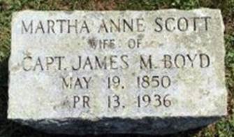 Martha Anne <I>Scott</I> Boyd