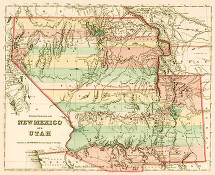New Mexico, Utah