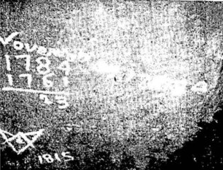 Masonic rock carving – view 2